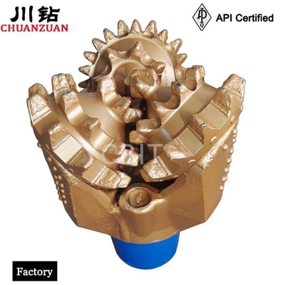 12 1/4 اینچ دندان آسیاب IADC127 برای مته مخروطی مته کارخانه فولادی دندانه آب حفاری چاه آب
