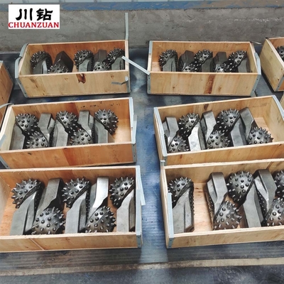 مته مخروطی غلتکی مهر و موم شده 8 1/2 اینچ برش تریکن IADC627 برای سوراخ بازکن هارد دیسک