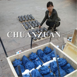 آچار حفره چاه نفتی با مخروطی های فولادی Tricone Bit Cut مخلوط می شود